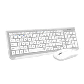 Keyboard Subblim SUBKBC-DCEP10 White Spanish Qwerty QWERTY